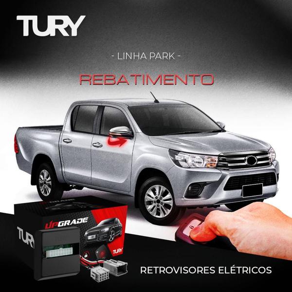 Imagem de Módulo Rebatimento Retrovisor Espelho Tury S10/Trailblazer