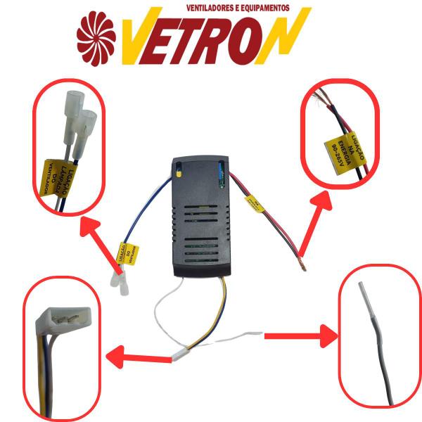 Imagem de Módulo Receptor Para Ventilador De Teto Ventisol Inverter