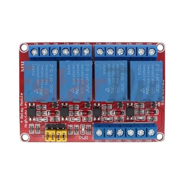 Imagem de Módulo Relé 8 Canais 5V/12V - Optoacoplador para Arduino