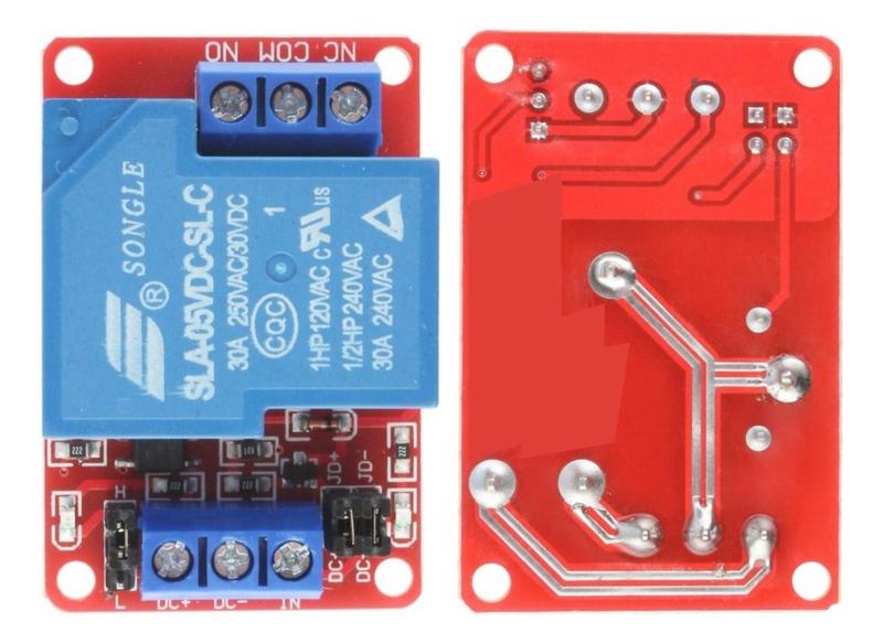 Imagem de Módulo Relé Sla-05vdc-sl-c 5v 30a 1 Canal Com Optoacoplador Arduino