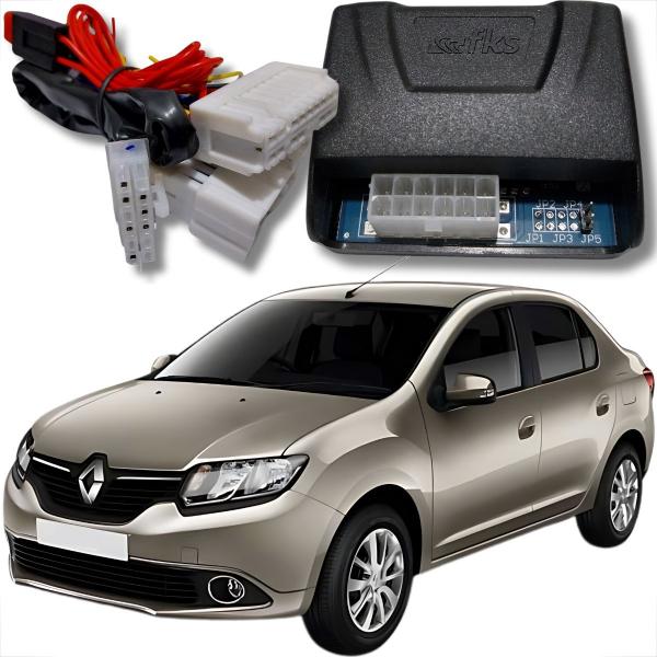 Imagem de Módulo renault logan e sandero automação de vidros elétricos 2 vidros 2007 até 2019 fks mlv45 rl10