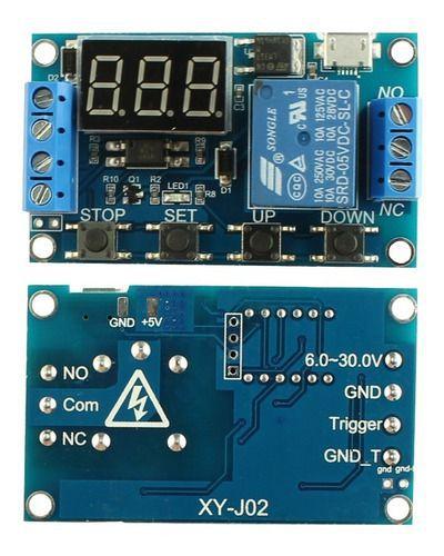 Imagem de Módulo Temporizador Ajustável com Disparo Rele