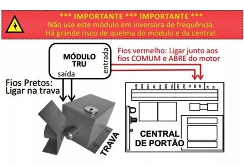 Imagem de Modulo Temporizador De Trava Elétrica Universal Bi Volt Mkn  2958