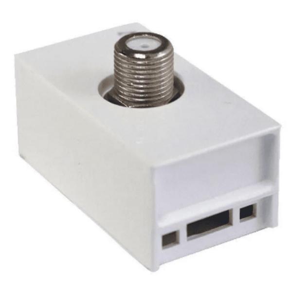 Módulo Tomada Antena De Tv Slim 8163 - ILUMI Imagem de Módulo Tomada Antena De Tv Slim 8163