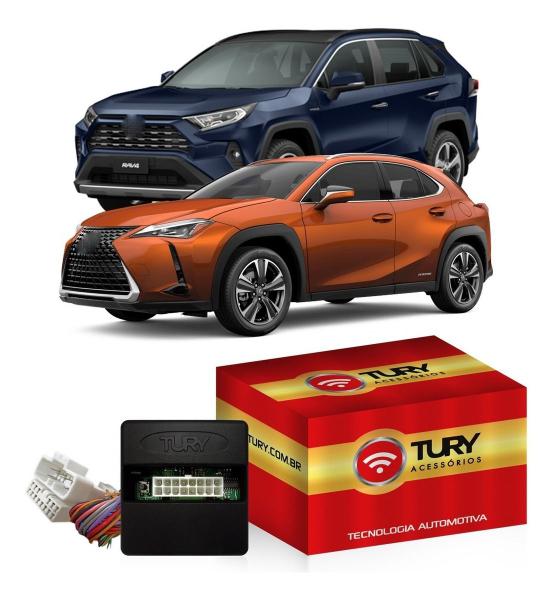 Imagem de Módulo Tury Toyota e Lexus Subida De Vidros + Teto + Rebat. Rav-4 2020, Serie UX 2018 Park6.9.7DK