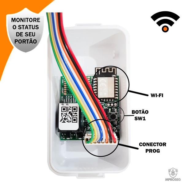 Imagem de Módulo Wifi Contatto Ppa Portão Cerca Eletrica Alarme Tudo Por Celular