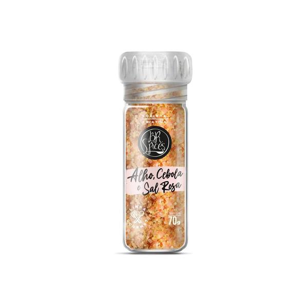 Moedor BR Spices Alho & Cebola & Sal 70gr Imagem de Moedor BR Spices Alho & Cebola & Sal 70gr