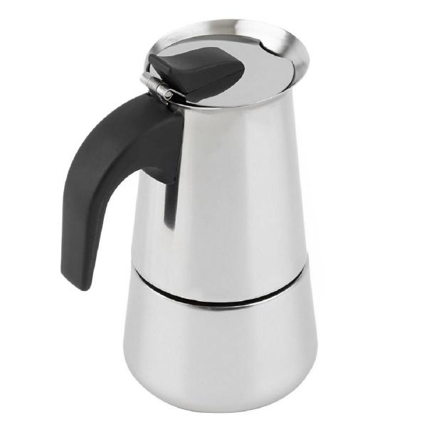 Imagem de Moedor Café Manivela Manual + Cafeteira Italiana Moka 450Ml