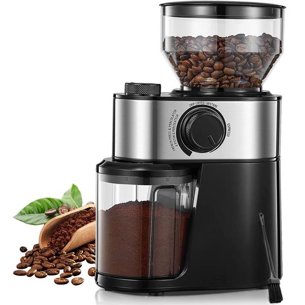 Moedor de Café Elétrico Burr FOHERE 1428S - 250g, 18 Ajustes de Moagem Moedor de Café Elétrico Burr FOHERE 1428S - 250g, 18 Ajustes de Moagem