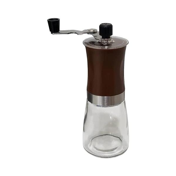 Imagem de Moedor de Café Manual em Inox E Vidro com Núcleo em Cerâmica Mimo Style