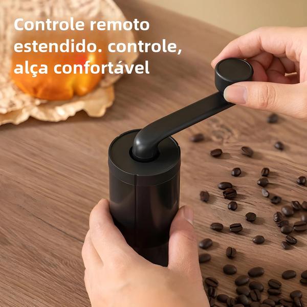 Imagem de Moedor de Café Manual Portátil Ajustável - Ideal para Casa e Viagens