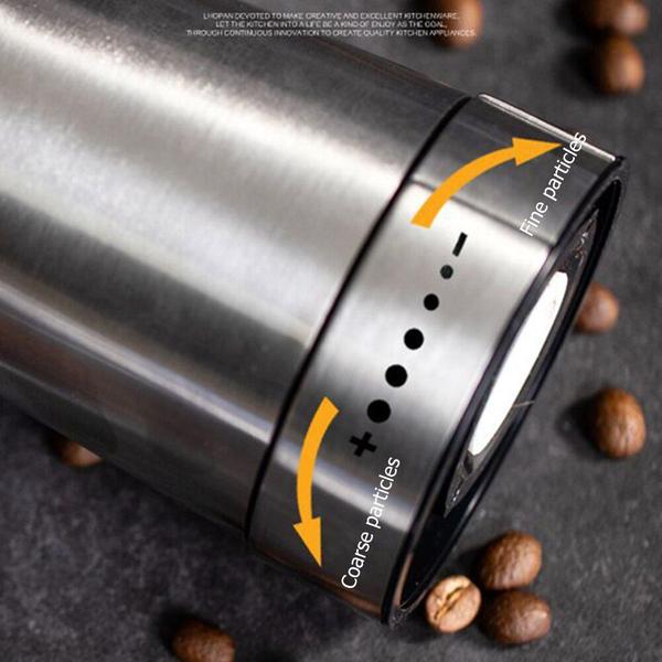 Imagem de Moedor de Café Recarregável USB em Aço Inoxidável - Profession