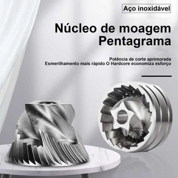 Moedor De Café Triturador Profissional Ajuste Manual De Granulometria Gourmet Com Regulagem Do Moinho - iCoffee Imagem de Moedor De Café Triturador Profissional Ajuste Manual De Granulometria Gourmet Com Regulagem Do Moinho