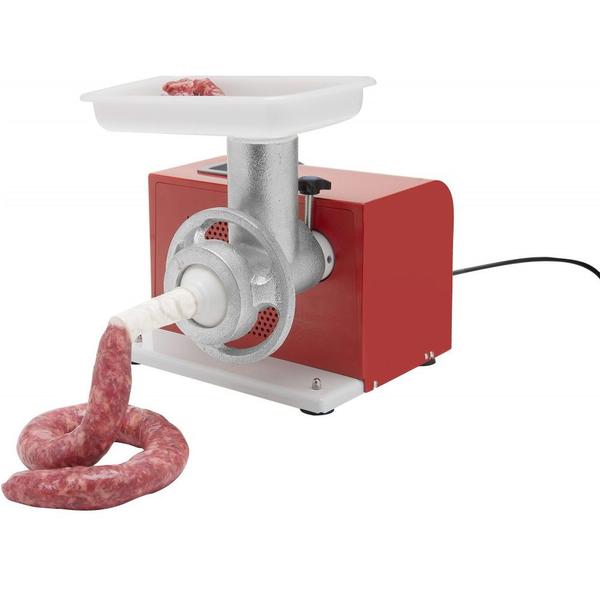 Moedor de Carne Pro Elétrico Boca 5 Vermelho And Anodilar Imagem de Moedor de Carne Pro Elétrico Boca 5 Vermelho And Anodilar