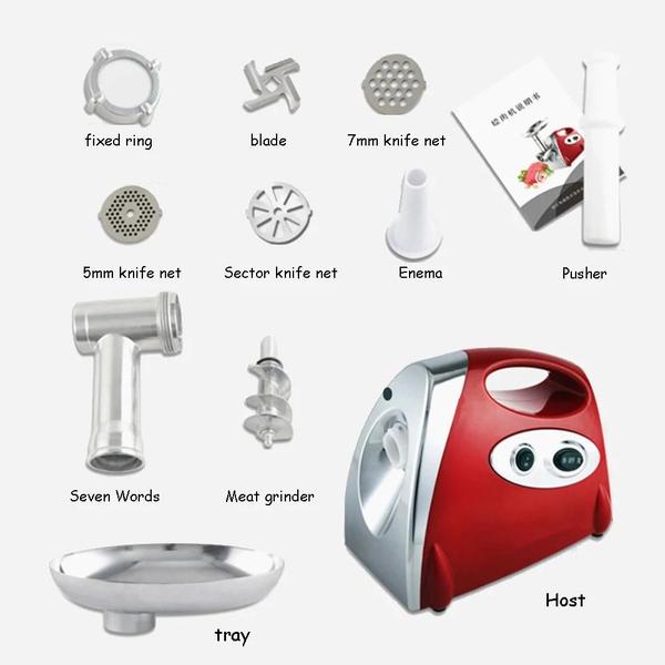 Moedor de Carnes 2800w Triturador Elétrico Frango Carne Moída - MOEDORELETRICO Imagem de Moedor de Carnes 2800w Triturador Elétrico Frango Carne Moída