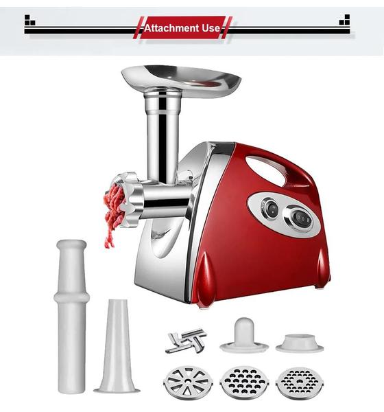 Moedor de Carnes 2800w Triturador Elétrico Frango Carne Moída - MOEDORELETRICO Imagem de Moedor de Carnes 2800w Triturador Elétrico Frango Carne Moída
