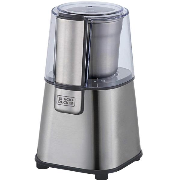 Imagem de Moedor de Grãos Black Decker Inox Gourmand Gris MG200 127V