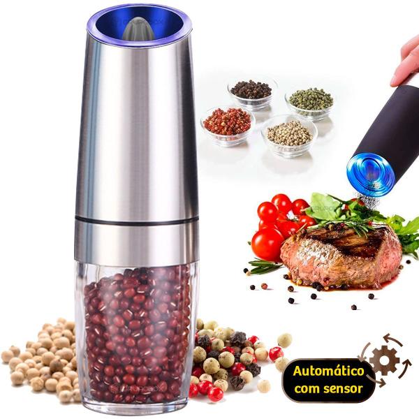 Imagem de Moedor de Pimenta Elegante Inox Gourmet Elegante Premium