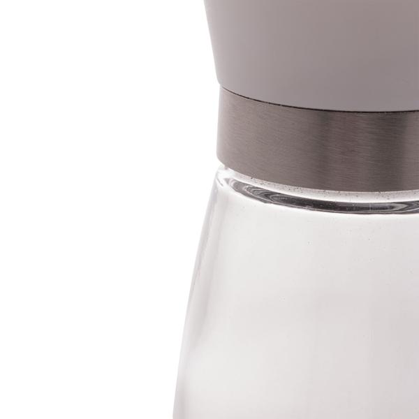 Moedor de Tempero com Vidro e Tampa Branca 170ml Lyor Imagem de Moedor de Tempero com Vidro e Tampa Branca 170ml Lyor