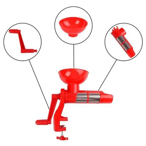 Imagem de Moedor e Espremedor Manual para Molho de Tomate - 123 Útil