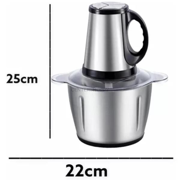Moedor Inox 3L, tritura com rapidez e eficiência! - VIJODI Imagem de Moedor Inox 3L, tritura com rapidez e eficiência!