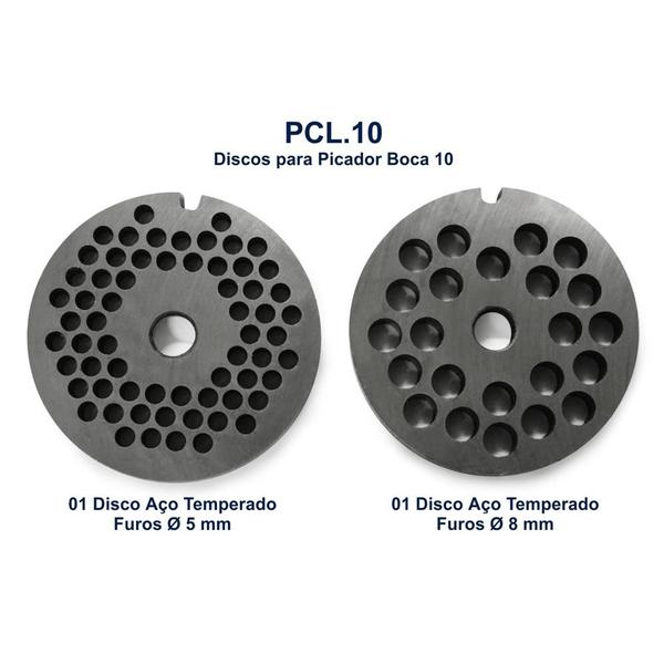 Imagem de Moedor Picador de Carne Leve em Inox 220v Boca 10 Metvisa