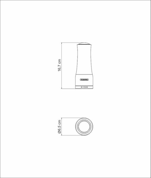 Imagem de Moedor Tramontina Realce Sal ou Pimenta em Bambú e Aço Inox com Moinho em Cerâmica