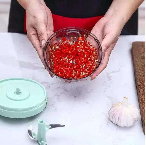 Moedor Triturador de Alho Manual Frutas e Verduras 3 Lâminas - ZONNE Imagem de Moedor Triturador de Alho Manual Frutas e Verduras 3 Lâminas