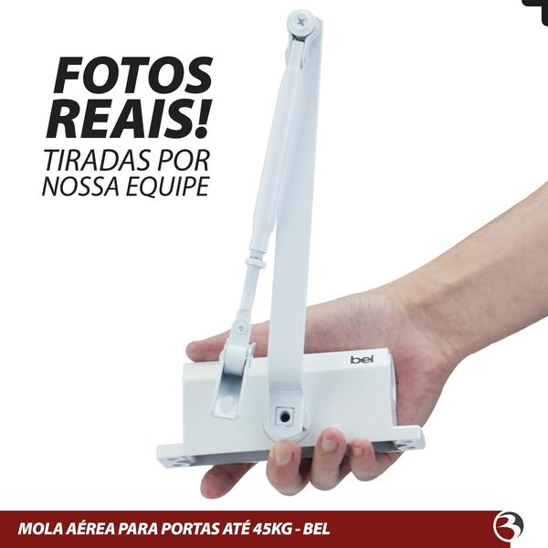 Imagem de Mola Aérea Para Fechamento Automática Portas até 45 Kg - BELFIX