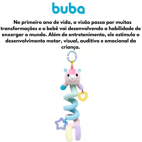 Imagem de Mola de Atividades Unicornio BubaZoo 16142 - Buba