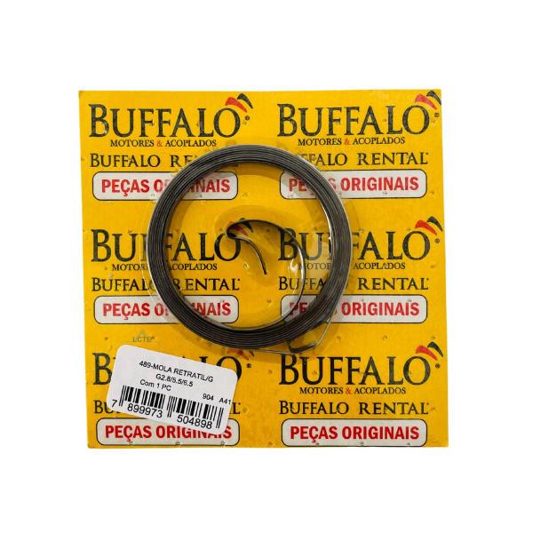 Imagem de Mola Do Retrátil Para Motor 2.8/5.5/6.5/7.0hp Buffalo/branco