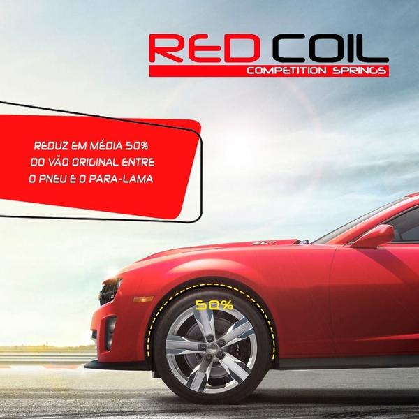 Imagem de Mola Esportiva Rc 131 Red Coil Punto 1.4 E 1.6