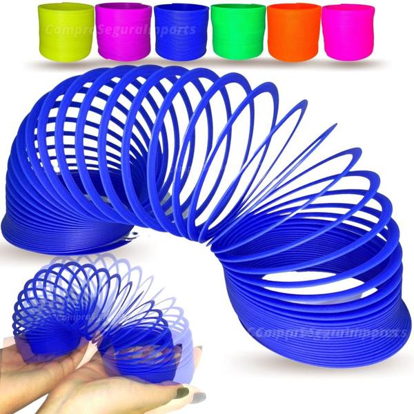 Mola Maluca Brinquedo Infantil Colorida Varias Cores - Europio Imagem de Mola Maluca Brinquedo Infantil Colorida Varias Cores