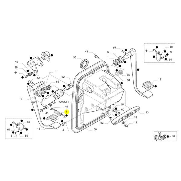 Imagem de Mola Pedaleira Para Iveco Novo Stralis - 42050452