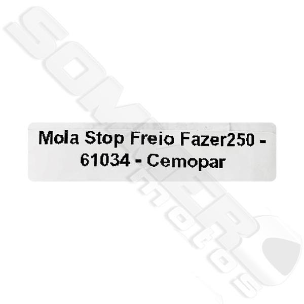 Imagem de Mola Stop Freio Fer 250 - Cemopar  Compre Online