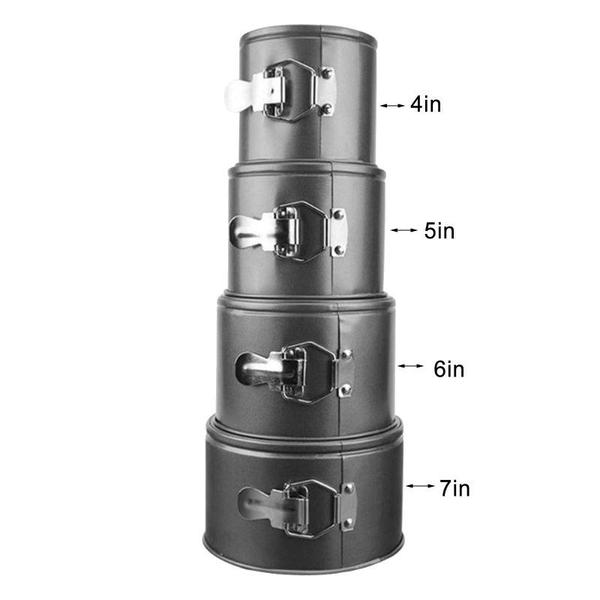 Imagem de Molde de bolo Wokex em forma redonda antiaderente em forma de mola 10,6 cm