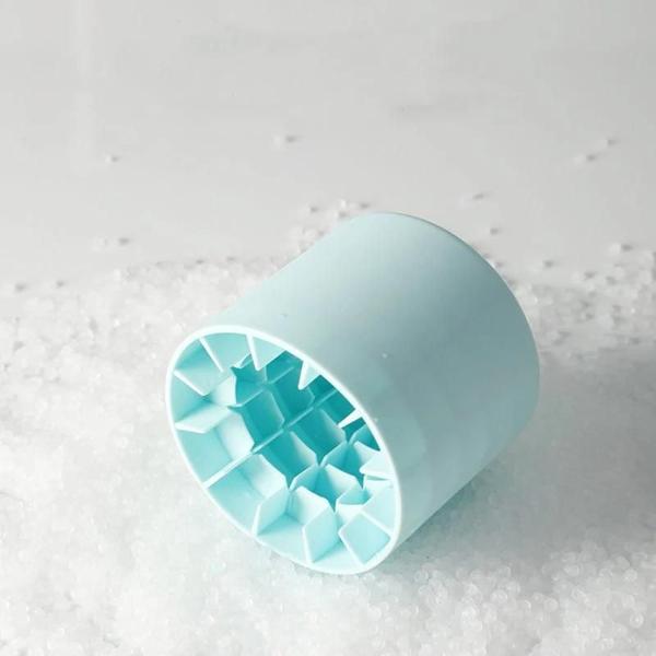 Molde de Cubo de Gelo de Silicone Redondo - Forma de Balde para Drinks Imagem de Molde de Cubo de Gelo de Silicone Redondo - Forma de Balde para Drinks