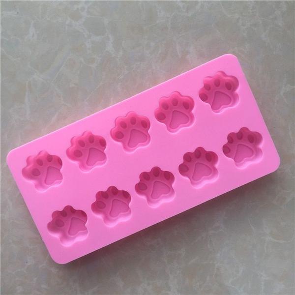 Imagem de Molde de sabão de silicone Wokex Dog Pet Animal Paw Print DIY