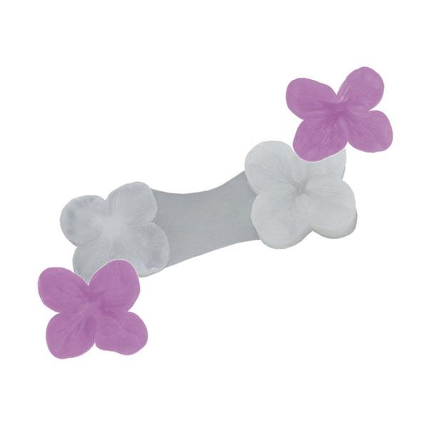 Molde De Silicone 409 - Marcador De Pétala Qd. White - Flor - Flexarte Imagem de Molde De Silicone 409 - Marcador De Pétala Qd. White - Flor