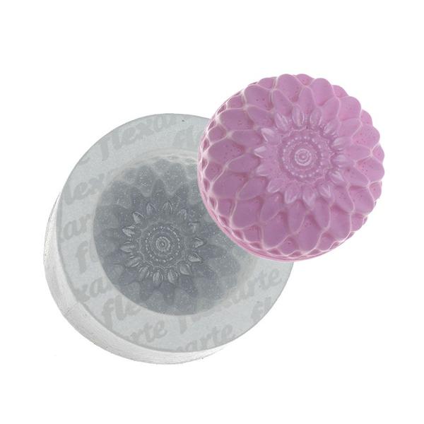 Imagem de Molde De Silicone 702 - Doce Modelado Mandala Inka - Flor