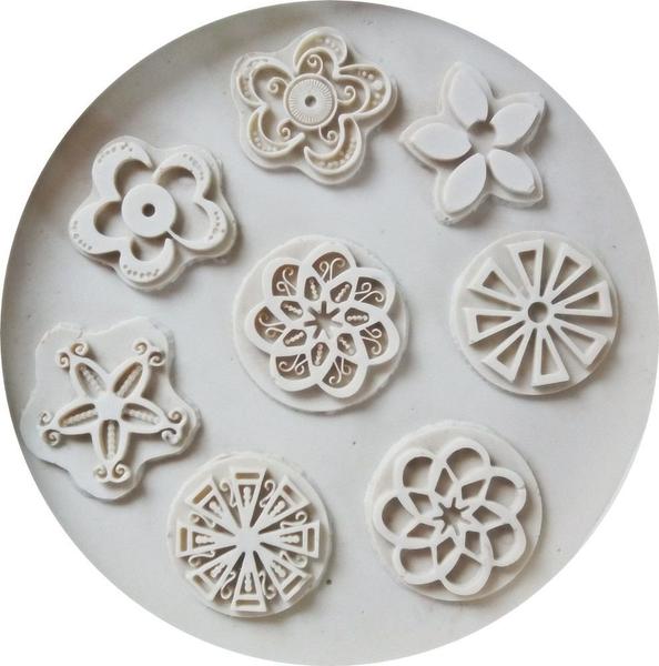 Imagem de Molde De Silicone 8 Camafeus Para Culinaria E Biscuit