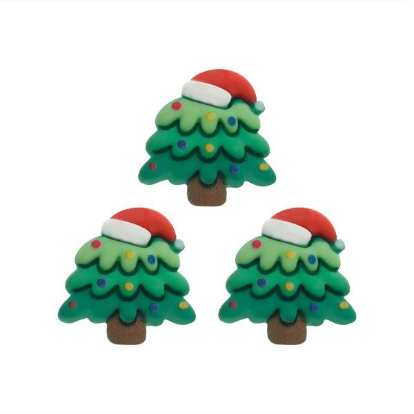 Imagem de Molde de silicone  989 - Natal 4 - Trio de Árvores de Natal Peq -