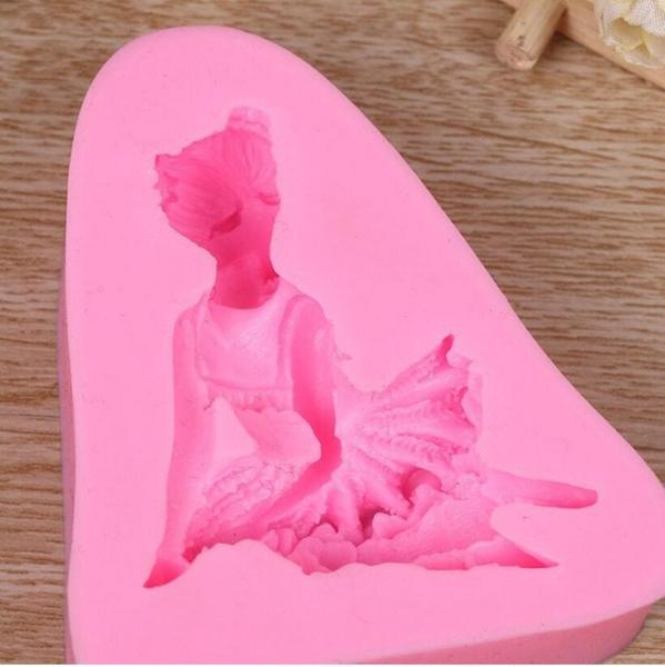 Imagem de Molde De Silicone Bailarina Para Confeitaria E Biscuit