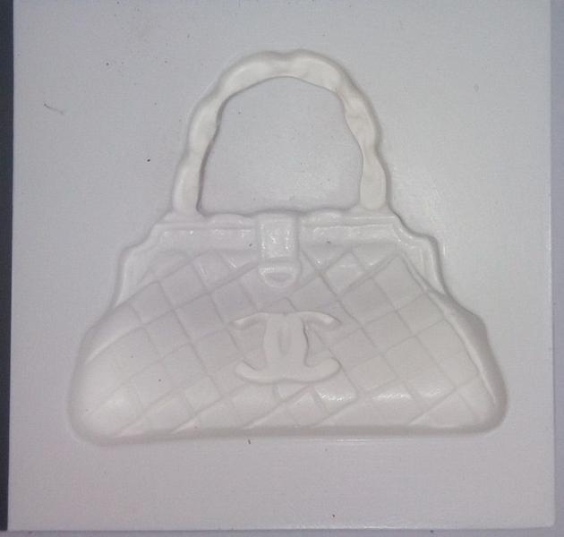 Imagem de Molde De Silicone Bolsa De Marca 4 Confeitaria Biscuit