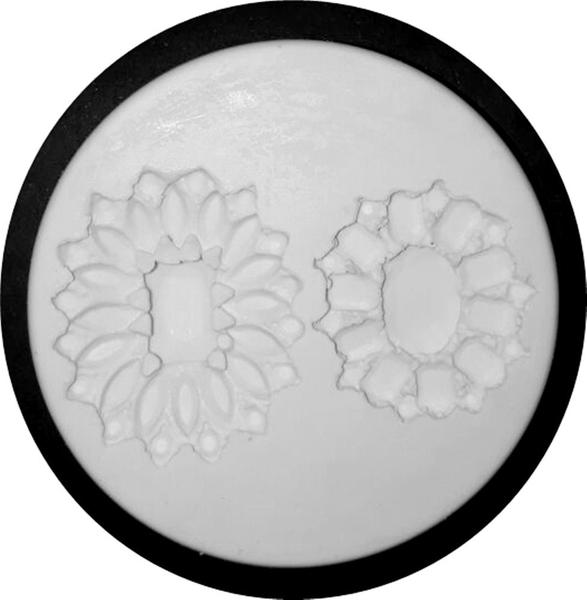 Imagem de Molde De Silicone Camafeu De Pedras 5 Confeitaria E Biscuit