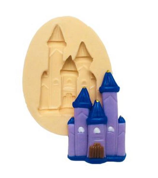 Imagem de Molde de silicone castelo, princesas, resina, confeitaria, biscuit molds planet