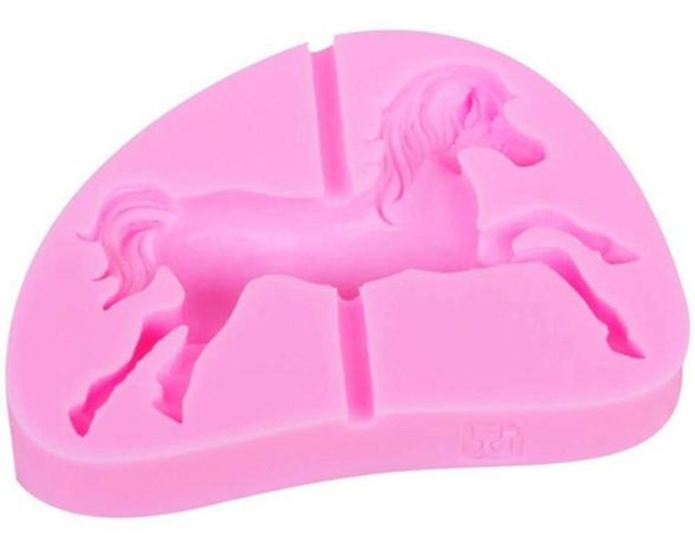 Imagem de Molde de silicone cavalo, carrossel rb345