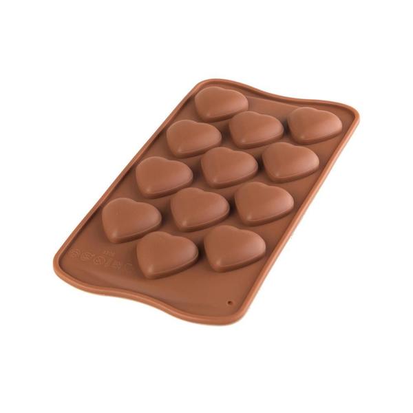 Molde de Silicone Coração - SilverChef Imagem de Molde de Silicone Coração - SilverChef