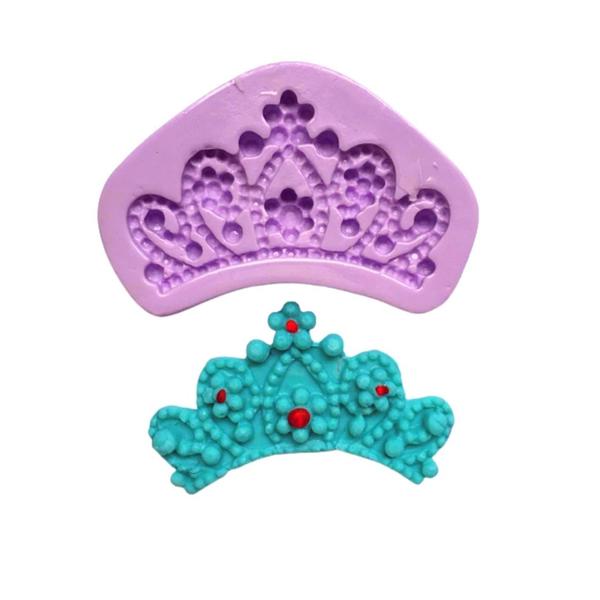 Imagem de Molde de silicone coroa princesa para decorar f792