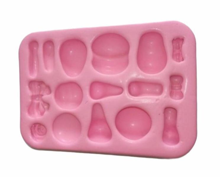 Imagem de Molde de silicone corpo universal bonecos, resina, confeitaria, biscuit molds planet rb884